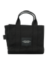 Small Tote, &pound;90, Handbags, Black, Canvas, Back view